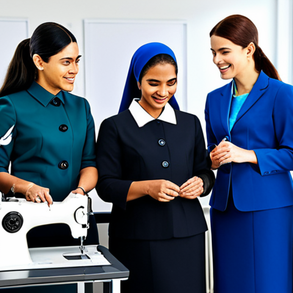 사회복지학 심화 과정 - Empowering Women**

"A group of diverse women in modest and professional attire, participating in a ...
