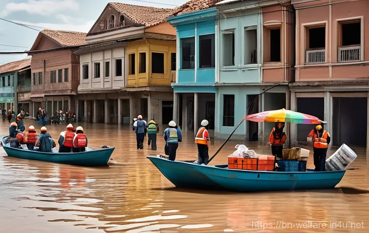 사회복지 AI 자동화 - **Prompt:** A compassionate social worker, dressed in a modest but modern uniform, is interacting wi...