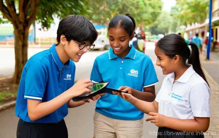 사회복지 교수법 - **Prompt:** A diverse group of young adult social work students (ages 18-25) participating in a comm...