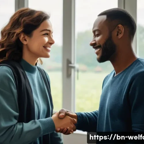 사회복지법 개정 - **Prompt:** "A heartwarming and hopeful scene depicting the concept of an 'emotional donor' in organ...