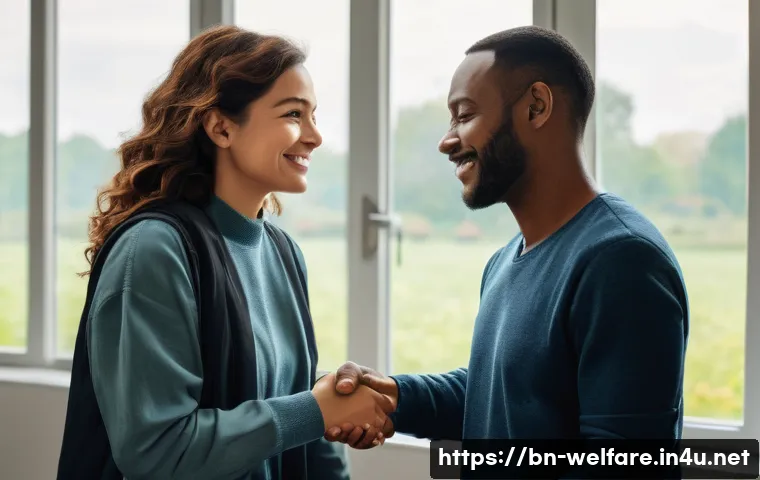 사회복지법 개정 - **Prompt:** "A heartwarming and hopeful scene depicting the concept of an 'emotional donor' in organ...